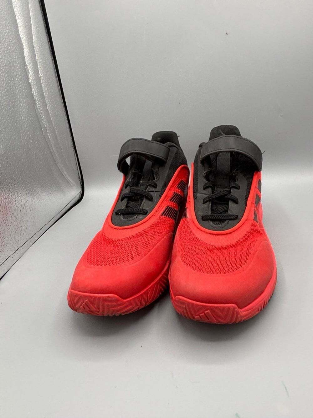 adidas Own The Game 3.0 Kids Basketball Shoes Red Sport Sneakers